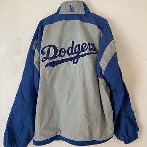 RARE Dodgers Mens Jacket Windbreaker